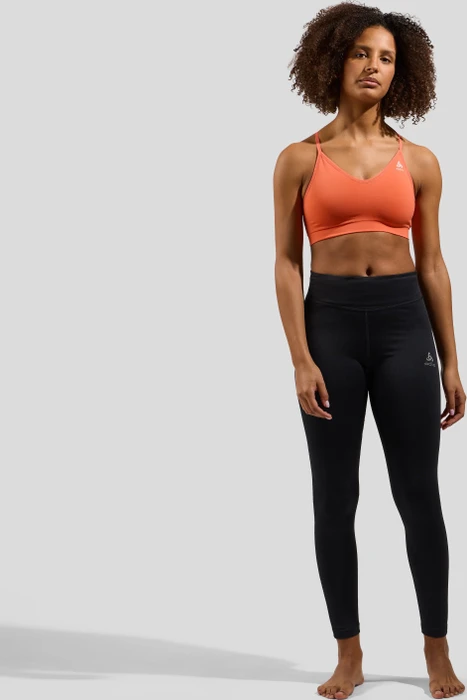 Odlo Seamless Soft Sport-BH living coral/grey melange (Damen)