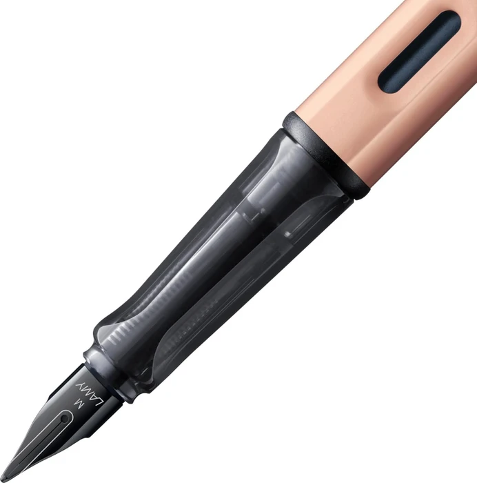 Lamy Lx rosegold, rechte Hand, extra fein