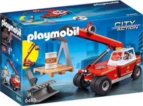 playmobil City Action Feuerwehr-Teleskoplader