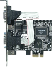 Longshine LCS-6321O, 2x seriell, PCIe x1