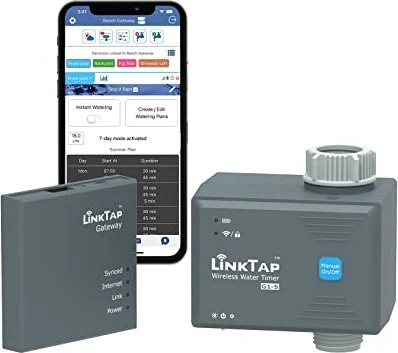 LinkTap TP1BS GW02 G1-S Smart Bewässerungsset