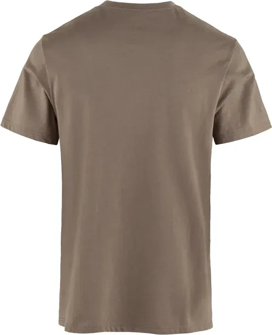 Fjällräven Multicolor Logo Funktionsshirt kurzarm suede brown (Herren)