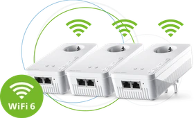 devolo Magic 2 WiFi 6 Mesh Multiroom Kit, 3er-Pack (8955)