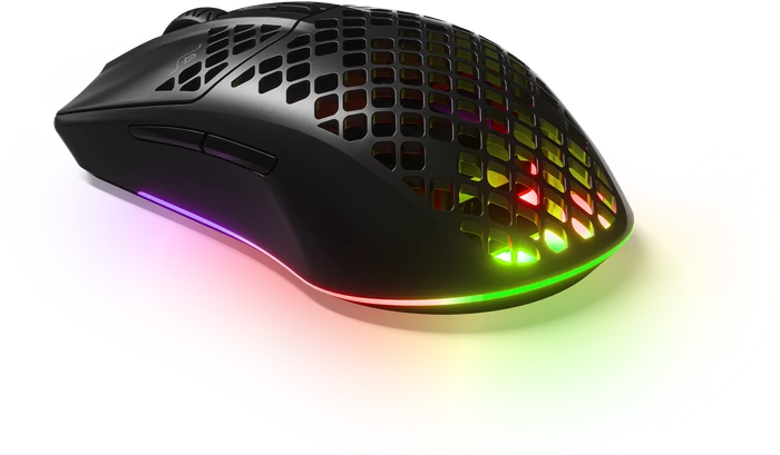 SteelSeries Aerox 3 Wireless Onyx 2022 Edition, schwarz, USB/Bluetooth