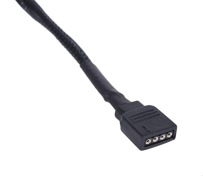 Alphacool 4-Pin RGB Splitter Kabel, schwarz