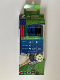 Staedtler Lumocolor 318 permanent sortiert, 4er-Set