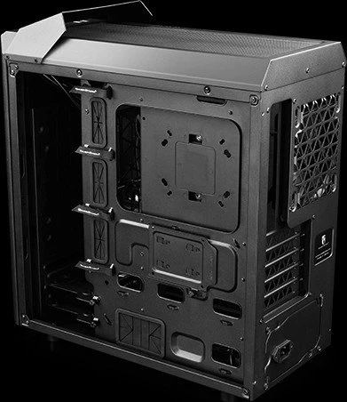 DeepCool Gamer Storm Baronkase Liquid schwarz, Glasfenster