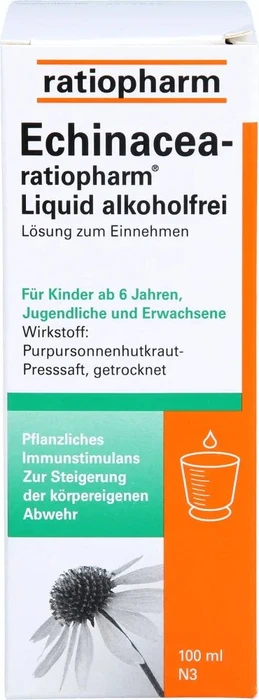 Echinacea-ratiopharm Liquid alkoholfrei Flüssigkeit, 100ml