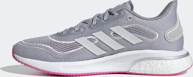 adidas Supernova halo silver/cloud white/screaming pink (Damen)
