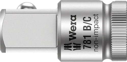 Wera 781 B/C Steckschlüssel-Adapter, 3/8" auf 1/2"