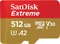 SanDisk Extreme R160/W90 512GB Kit, UHS-I U3, A2, Class 10 Vorschaubild