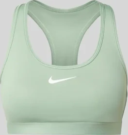 Nike Swoosh Medium Support Sport-BH steam/white (Damen)
