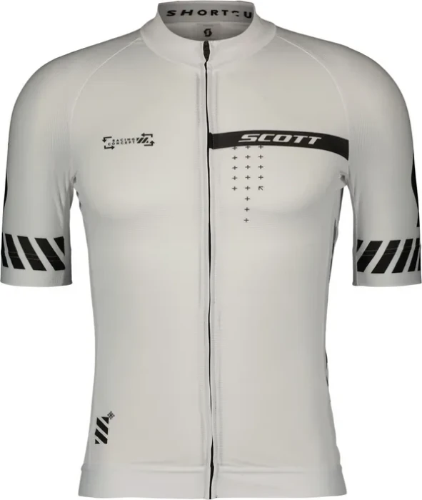 Scott RC Pro Trikot kurzarm weiß/schwarz (Herren)