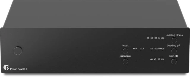 Pro-Ject Phono Box S3 B schwarz