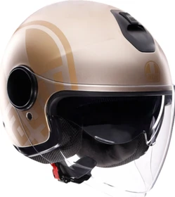 AGV Eteres Sirolo matt weiß/gold
