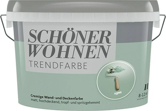 Schöner Wohnen Trendfarben innen spa grün matt, 1l