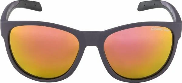 Alpina Nacan II nightshade-matt black/ceramic mirror purple