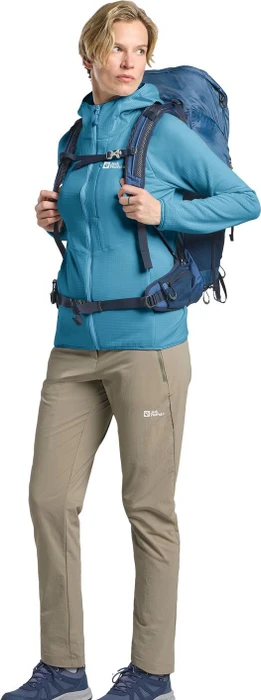 Jack Wolfskin Kolbenberg Hooded FZ Jacke sky blue (Damen)
