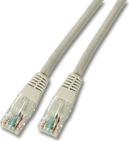 EFB Elektronik PVC CCA Patchkabel, Cat6, U/UTP, RJ-45/RJ-45, 5m, grau
