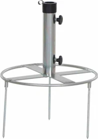 Siena Garden Rasendorn Sonnenschirmständer 40cm silber
