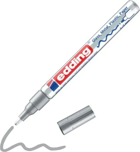 edding 751 Glanzlackmarker silber