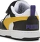 Puma Rebound V6 Lo puma black/yellow sizzle/puma white (Junior) Vorschaubild