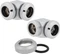 Corsair Hydro X Series XF Hardline, OD Fitting 90° 12mm, chrome, 2er-Pack Vorschaubild