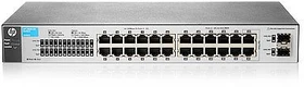 HP OfficeConnect 1810 24 v2 Desktop Smart Switch, 24x RJ-45, 2x SFP (J9801A)