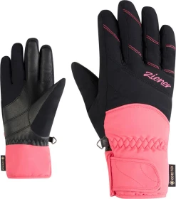Ziener Katima GTX Skihandschuhe schwarz/rosa (Damen)
