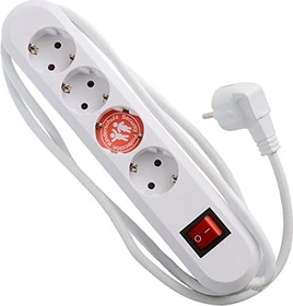 Bachmann Smart mit Schalter, 4-fach, 1.5m, weiß