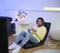 Trust Gaming GXT 718 Rayzee Gaming-Floor-Stuhl, schwarz Vorschaubild