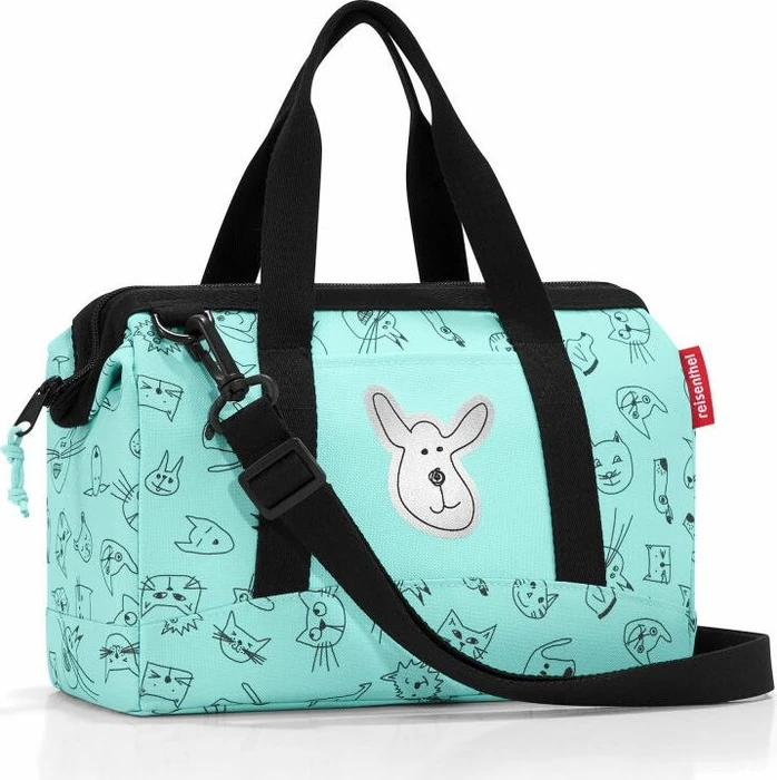 Reisenthel Allrounder XS Kids cats and dogs mint