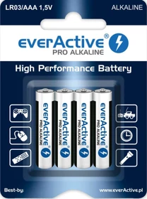 everActive Pro Alkaline Micro AAA, 4er-Pack
