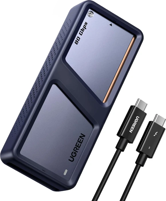 Ugreen Thunderbolt 5 M.2 NVMe SSD Enclosure, Thunderbolt 5 / USB4 v2