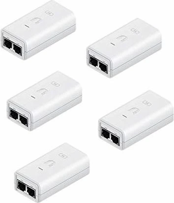 Ubiquiti Desktop PoE-Injektor, 2x RJ-45, 12W passiv PoE, Bundle (5x)