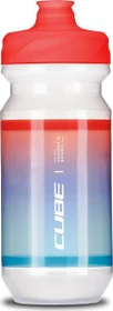 Cube Acid Bottle Flow DS 500 Trinkflasche 500ml white'n'blue'n'red