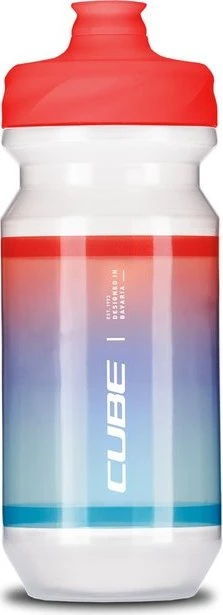 Cube Acid Bottle Flow DS 500 Trinkflasche 500ml white'n'blue'n'red
