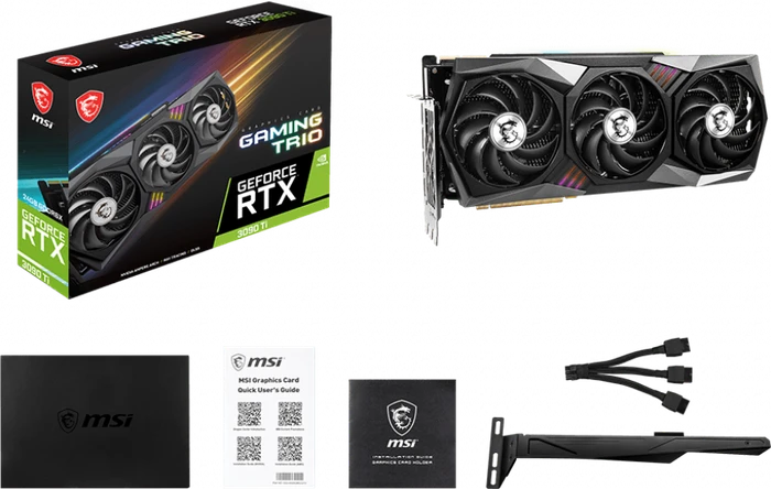 MSI GeForce RTX 3090 Ti Gaming Trio 24G, 24GB GDDR6X, HDMI, 3x DP