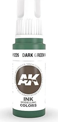 AK-Interactive 3rd Gen Acrylic Colors Ink Modelling Colors dark green, 17ml