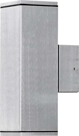 Konstsmide Monza 6.5cm Wandleuchte 2-flammig silber