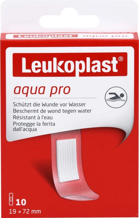 BSN medical Leukoplast aqua pro Strips, 1.9 x 7.2cm, 10 Stück