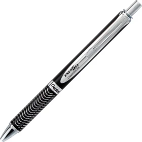 Pentel EnerGel Sterling BL407 Gelroller schwarz/silber