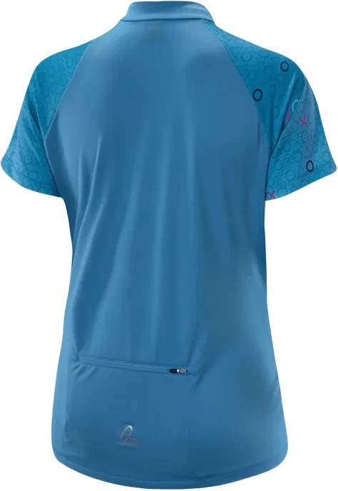 Löffler Axo Rise Half-Zip Trikot kurzarm bluebird (Damen)