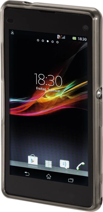 Hama Cover Crystal für Sony Xperia Z1 Compact grau