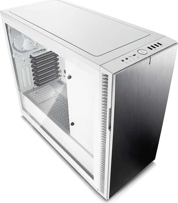 Fractal Design Define R6 USB-C White TG, Glasfenster, schallgedämmt