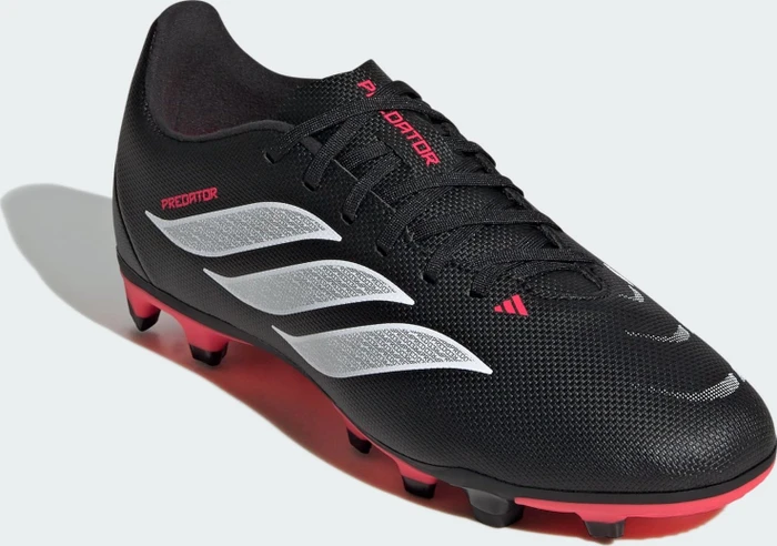 adidas Predator Club FG/MG core black/cloud white/lucid red (Junior)