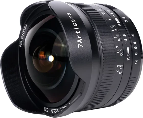 7artisans 7.5mm 2.8 Fisheye Mark II für Sony E