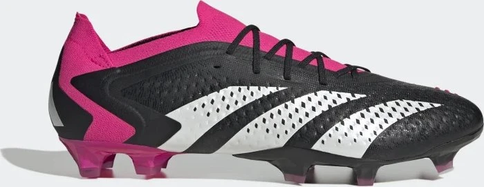 adidas Predator Accuracy.1 Low FG core black/cloud white/team shock pink 2
