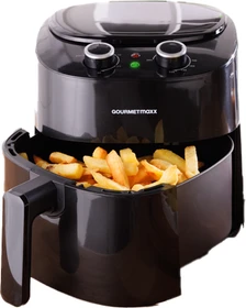 Gourmetmaxx 4.7l Heißluftfritteuse schwarz