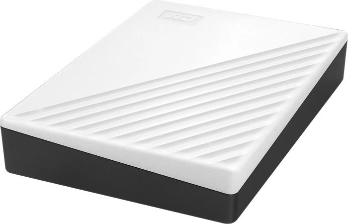 Western Digital WD My Passport Portable Storage, weiß, 6TB, USB 3.0 Micro-B